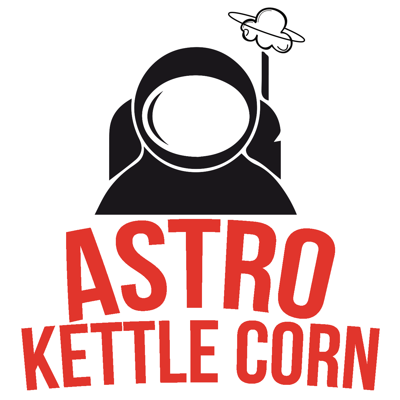 Astro Kettle Corn, Pop Into Orbit logo